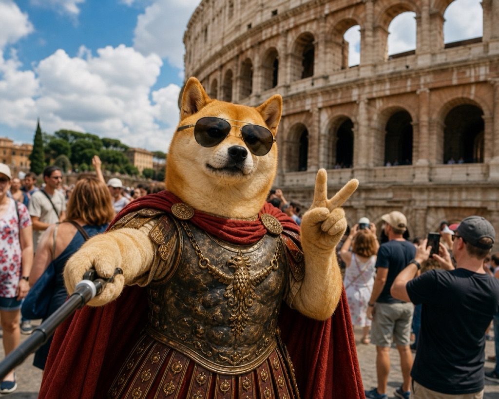 Caesar Takes A Selfie
